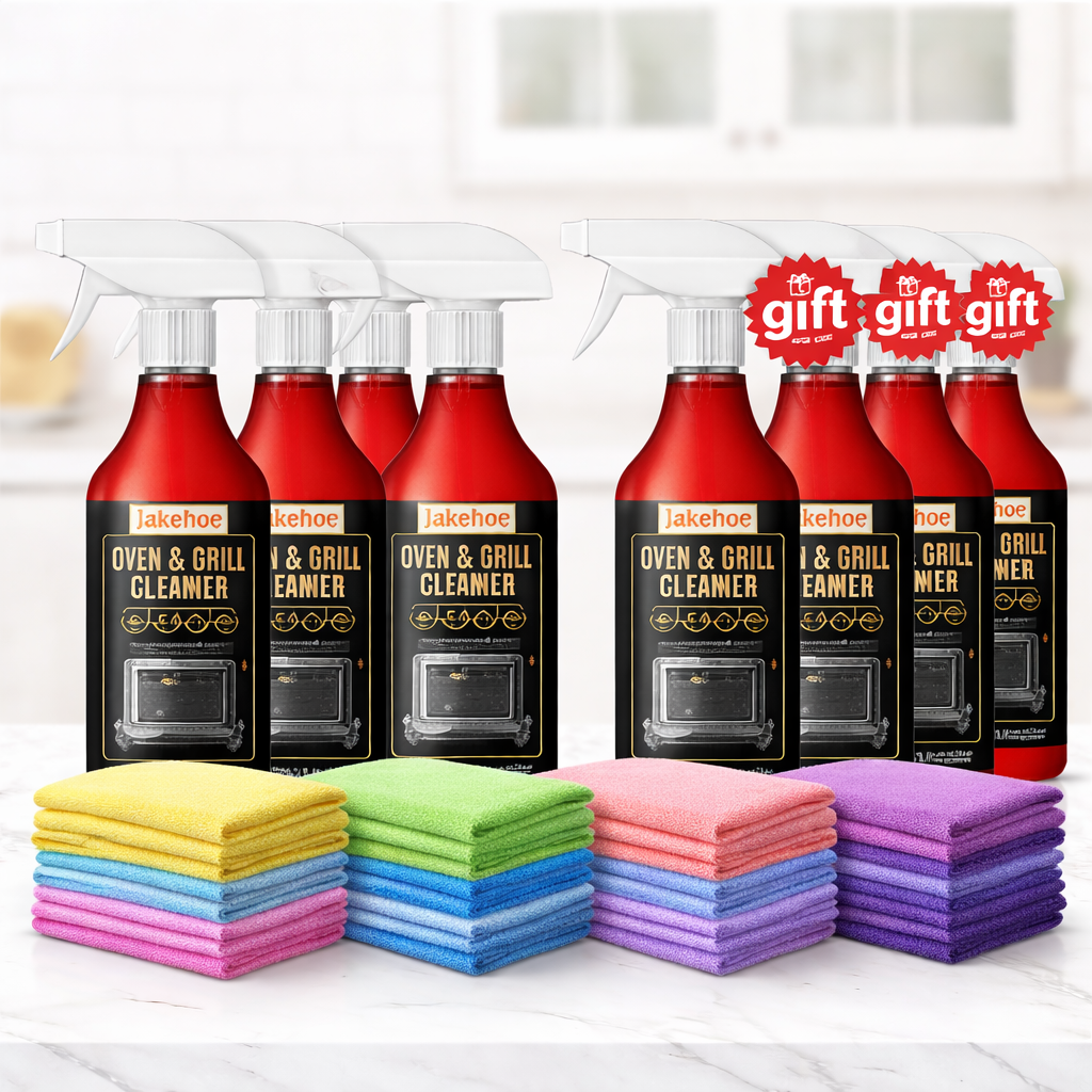 🧼 ✨ Oven & Grill Cleaner Spray – Dissolves Grease in 5 Mins, No Scrubbing & Eliminates Odors-17