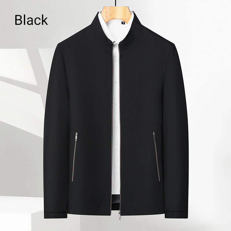🔥2025 New Year Hot sale 50% OFF🔥Men's Standing Collar Zipper Casual Jacket-10
