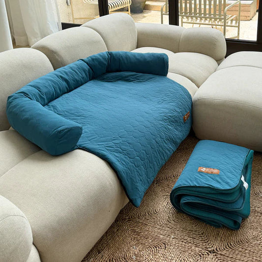 🐶 Self-Cooling Dog Bed – Cozy Summer Resting Mat for Dogs & Puppies