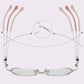 ⏰ Limited time [FREE SHIPPING]✨Pousbo® Fashion Anti-Blue Light Rimless Reading Glasses