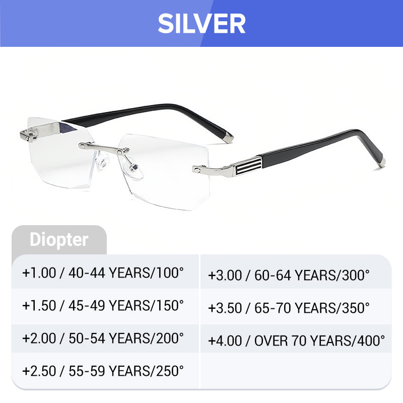 ✨Sapphire high hardness ✨Anti blue progressive Far And Near Dual-Use Reading Glasses-13