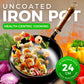 🔥🔥 Heavy cast iron roasting pan (uncoated) – perfect for Sunday roasts and crispy bread! ⏲️🥖 50% off – only while stocks last!-11