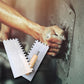Tile tool serrated trowel-1