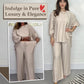 🔥HOT SALE-55% OFF💝Women's Long Sleeve High Waisted Wide Leg Pants Suit