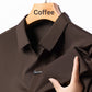 🔥Men’s Casual Lapel Breathable Wrinkle-free T-shirt-10
