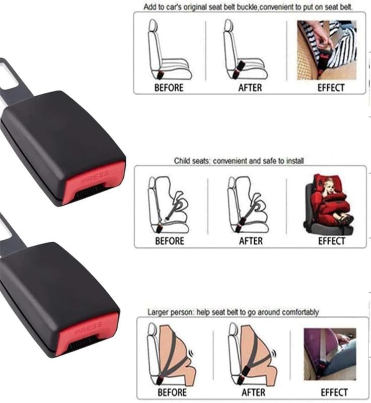 🎁2025 Limited Time Sale 50% Off🔥Car Belt Buckle Extension Seat Belt Clips🚗-4