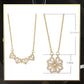 🎁Valentine's Day Gifts🎁50%OFF Lucky four-leaf clover & heart-shaped necklace-1