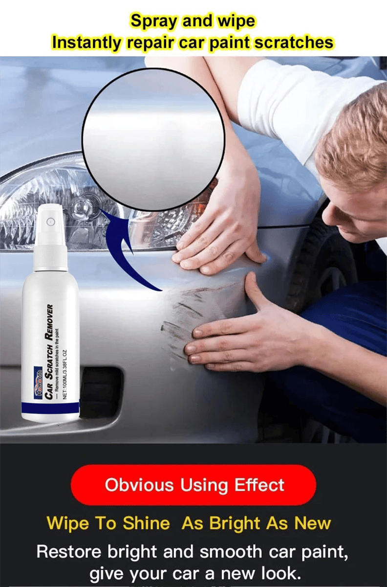 🔥Car paint scratch repair spray🚙Suitable For All Colors Car Paint-3