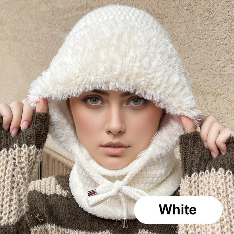 ❄️Women's Outdoors Windproof Scarf Hat-10