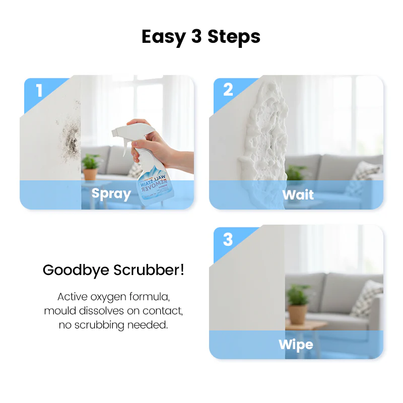 🎁Black Friday limited time sale!🎁Highly Effective Mould Removal Spray - Prevents Mould Regrowth-1