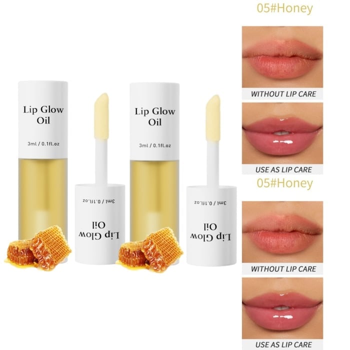 ⏳2026 NEW YEAR BUY MORE SAVE MORE✨ONLY ￡9.99!!!💋Tinted Lip Glow Oil - For Lush, Hydrated Lips with a Natural Glow! 💖-38