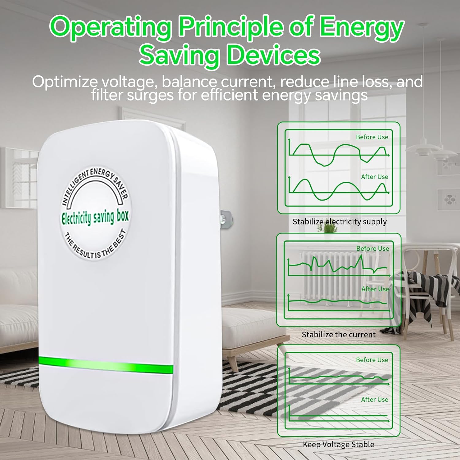 🔥2026 Smart Power Saver⚡ – 30KW Electricity Saving Box (90V–250V)-1