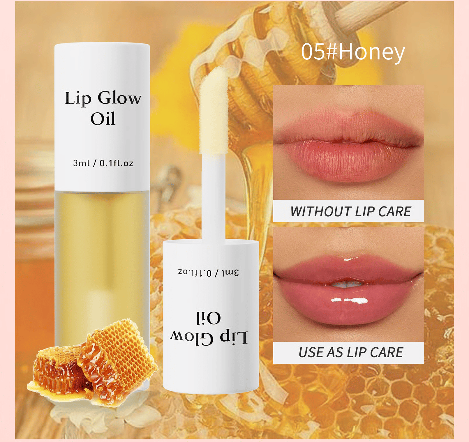 ⏳2026 NEW YEAR BUY MORE SAVE MORE✨ONLY ￡9.99!!!💋Tinted Lip Glow Oil - For Lush, Hydrated Lips with a Natural Glow! 💖-12