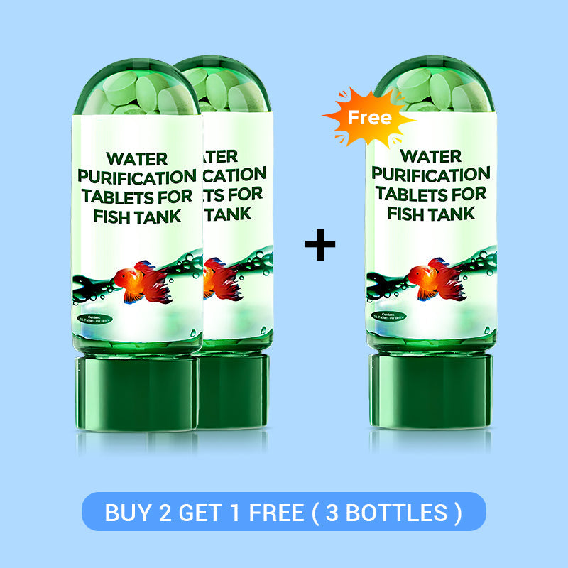 Buy 2 Get 1 Free⚡50K+ SOLD!🐠Powerful Aquarium Water Purification Tablet🌿-9
