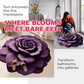 🌺Limited Time Offer🌺Floral Plush & Diatomaceous Earth Floor Mat-1