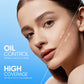 ❤️New Shade Launch❤️SKINTIFIC Velvet Matte Cushion Foundation Blue Ultra Cover Powder Foundation, 12h Oil-Control, Lightweight, Long-Lasting, Waterproof Korean Cushion Makeup-1