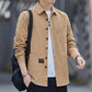 Men's Casual Pure Cotton Long Sleeve Shirt（50% OFF）-2