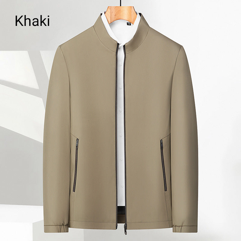 🔥2025 New Year Hot sale 50% OFF🔥Men's Standing Collar Zipper Casual Jacket-11