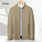 ✨Fall New Arrivals ✨Men's Standing Collar Zipper Casual Jacket-11