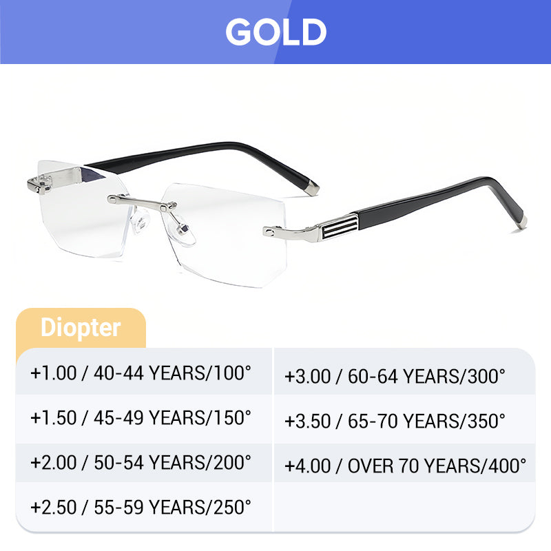 Sapphire high hardness✨Anti blue progressive Far And Near Dual-Use Reading Glasses-12