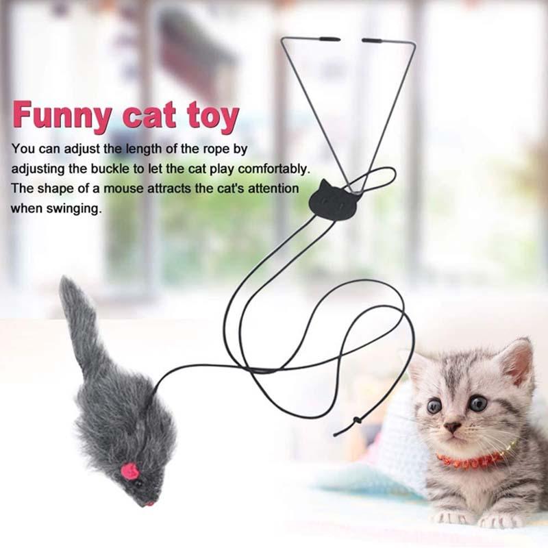 🔥Clearance Sale🔥Hanging Cat Scratch Mouse-4