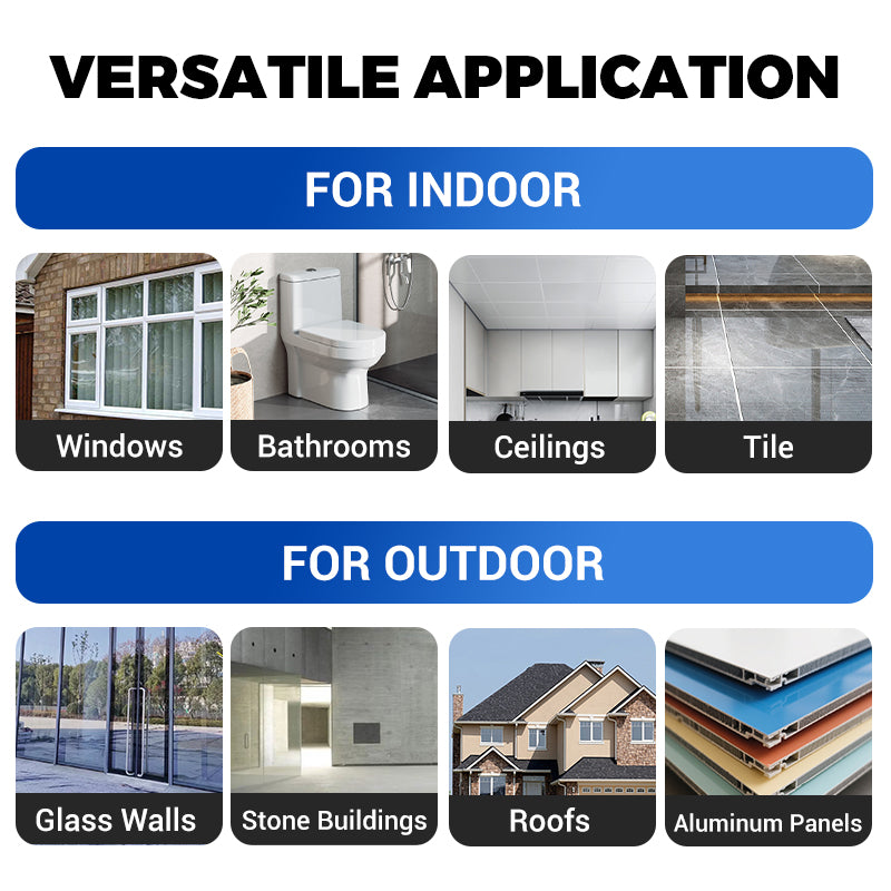 🔥2025 New Upgrades🔥Waterproof Silicone Sealant for Indoor & Outdoor-8