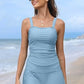 💥Last Day Special Sale 50% OFF🩱Women Vintage Tummy Control Two Piece Tankini Swimsuits-15