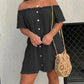 🔥HOT SALE💝Short Sleeve Casual Denim Dress（57% OFF）-8