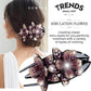 Buy more, get more free🏵️Rhinestone Double Flower Hairpin-7