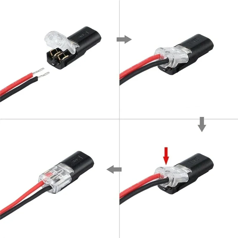 🔥 LAST DAY PROMOTION - 50%OFF 🏆Double-wire Plug-in Connector With Locking Buckle🔩🔒-6