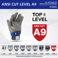 🧤 Stainless Steel Mesh Glove – Highest A9 cut level – Perfect for butchers & chefs – no more knife accidents! 🔪🚫