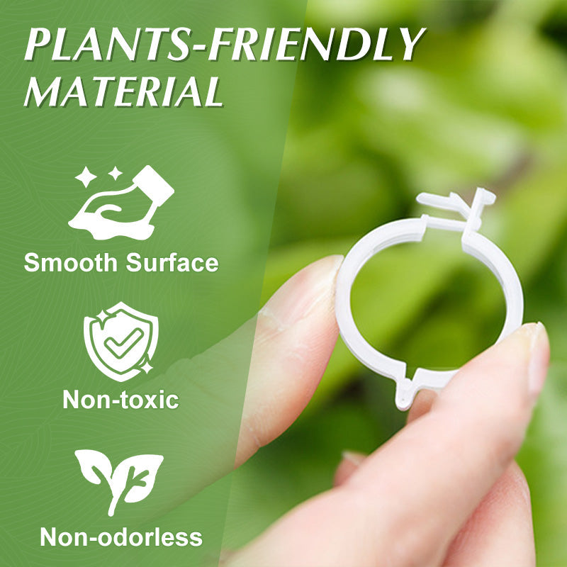 🥳2026 HOT SALE🥳💞50K+ SOLD!✨ 💝Secured Plastic Plant Clips-3