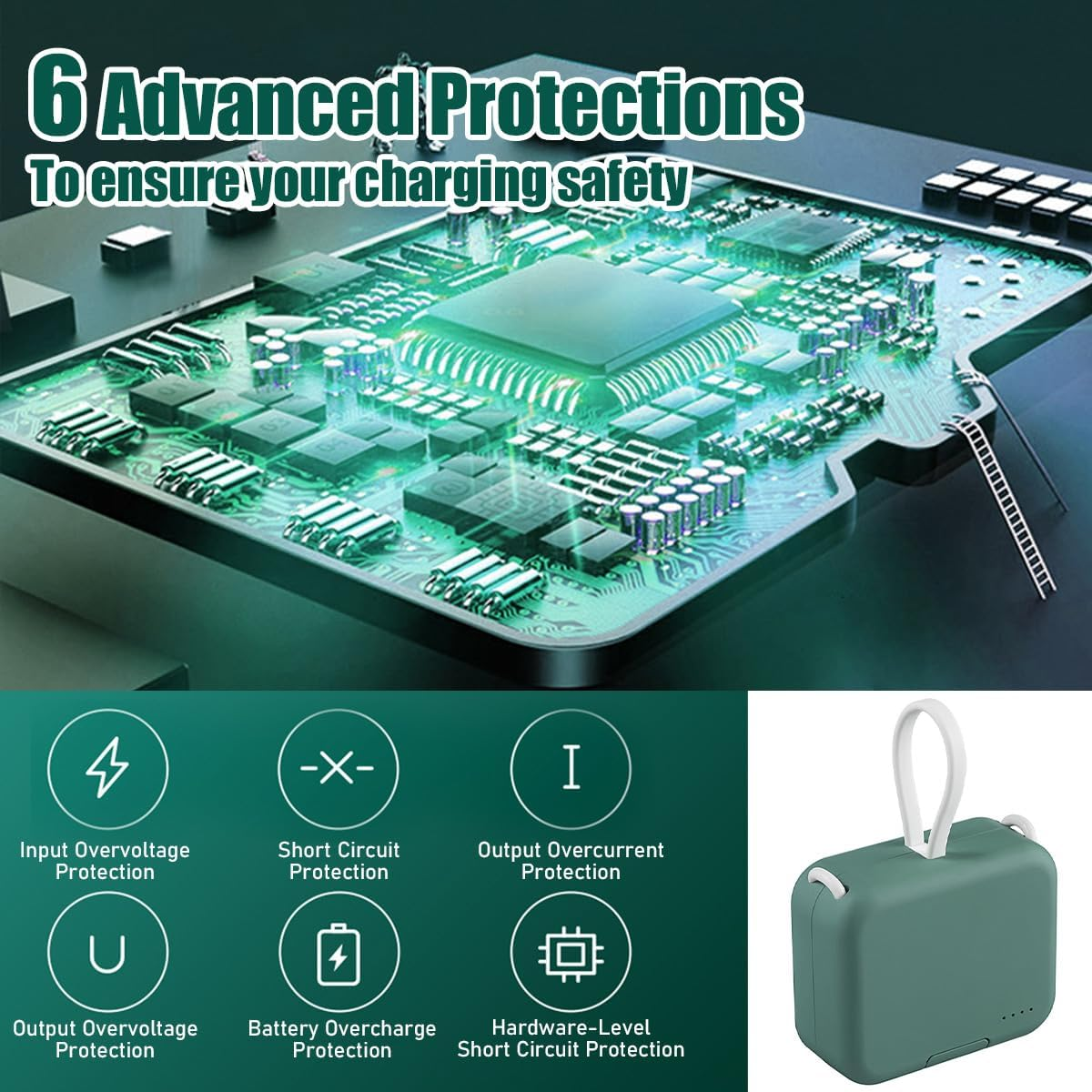 Portable Wireless Charging Treasure Mobile Phone Holder⚡🎉Free Shipping For Two Pieces🌸-2