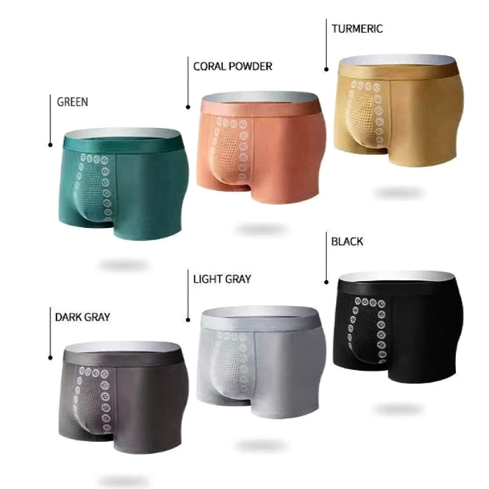 🔥Buy 1 Get 3 PCS🔥Men's Energetic Massage Magnetic Therapy  Underwear-2