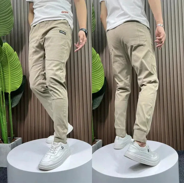 ✨New Arrival✨Men's High Stretch Multi-pocket Skinny Cargo Pants-2