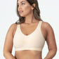 🔥 ubras Seamless Bras for Women Full Coverage Wireless Bralette Widen Straps Side Comfortable Breathable