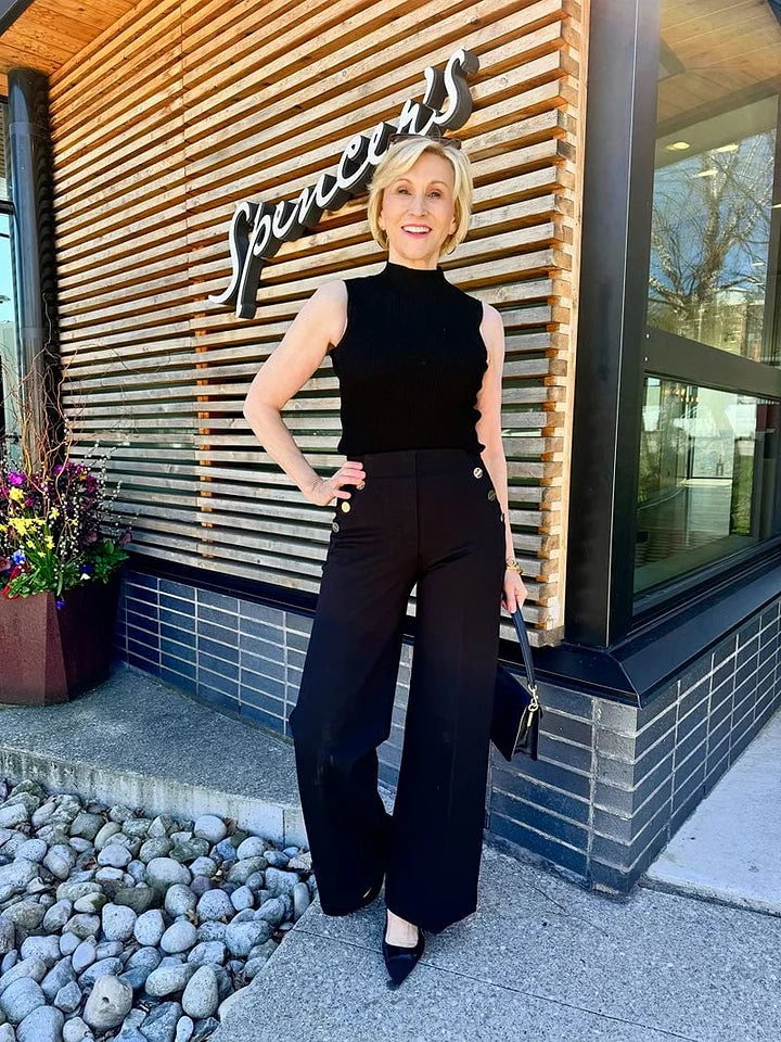 ⏳Limited Sale 62% OFF🌸Women's Plus Size High Stretch High-Waist Wide-Leg Pants-7