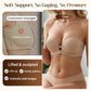 💖LUCKMEEY Womens Strapless Front Closure Bra Push Up Lift Bra Padded Add Cup✨