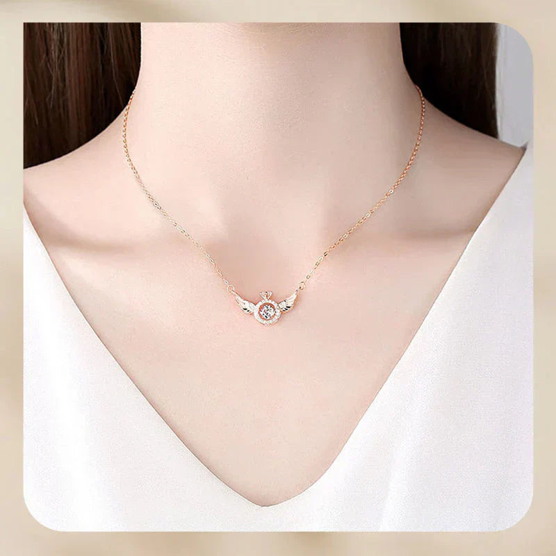 💖HOT SALE 50% OFF💖✨Angel Wings Necklace ✨Embrace Heavenly Protection, Purity, and Everlasting Love 🌟💎-2