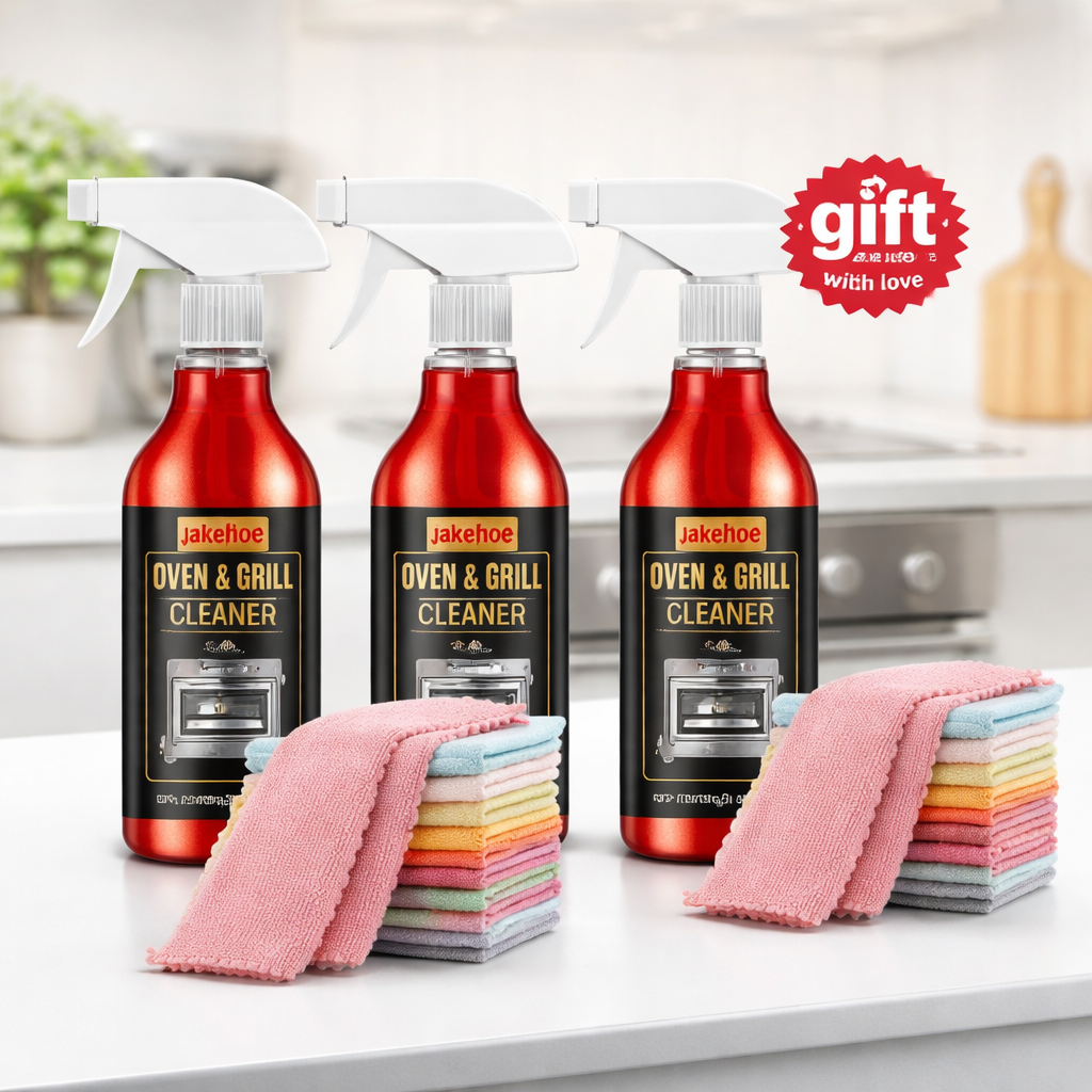 🧼 ✨ Oven & Grill Cleaner Spray – Dissolves Grease in 5 Mins, No Scrubbing & Eliminates Odors-13