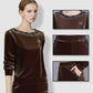 [Best Gift for Her] Women's Soft Casual Long Sleeve & Pants Suit-3