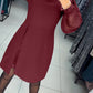 🌷Limited Time 73% OFF💞Elegant Puff Sleeve Dress-12