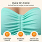 🔥LAST DAY SALE⚡50K+ SOLD!👙Strap Top & Fitted Swim Shorts Separable Swimsuit 🏖️
