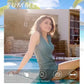 😍Swim Romper Built-in Bra & Shorts with Pockets👗-1