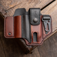 🔥 🛠️ Tactical Leather EDC Belt Bag – Compact Tool Pouch For Outdoor & Everyday Carry