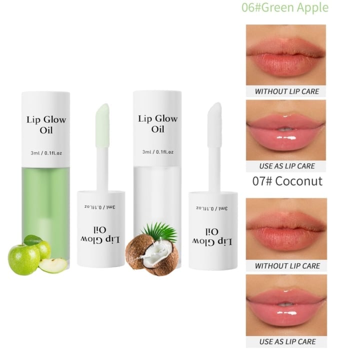 ⏳2026 NEW YEAR BUY MORE SAVE MORE✨ONLY ￡9.99!!!💋Tinted Lip Glow Oil - For Lush, Hydrated Lips with a Natural Glow! 💖-42