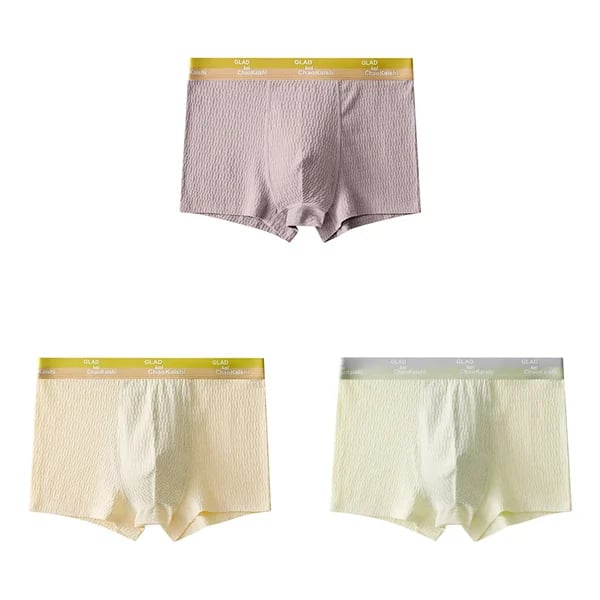 🔥HOT Sale🔥🎉Bubble Cotton Men's Boxer Briefs Antibacterial Breathable Sweat Absorbent🎉-21