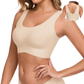 🔥 ubras Seamless Bras for Women Full Coverage Wireless Bralette Widen Straps Side Comfortable Breathable