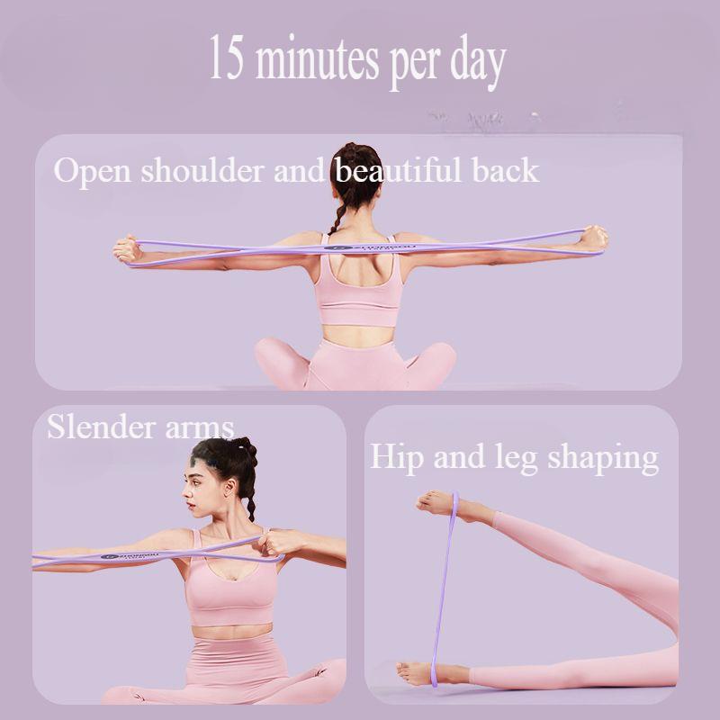 🏆Flash Sale - BUY 1 GET 1 FREE!!⚡60K+ SOLD! Almost Gone-💥🔥Resistance Bands, Figure 8 Exercise Bands for Women Men-6