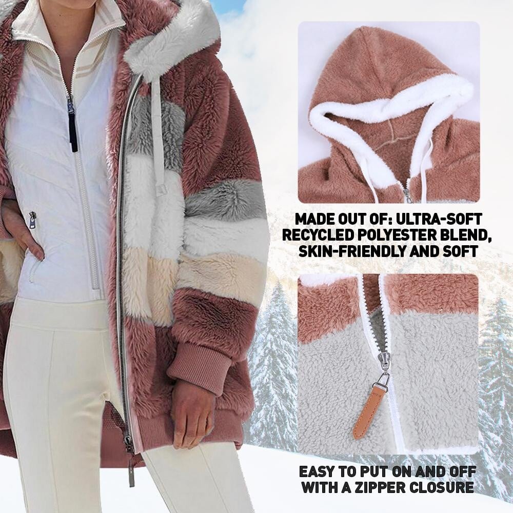 🍂Fall Specials🎅Contrasting Padded Coat🐑-3